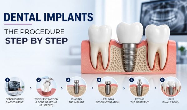 Dental implants procedure